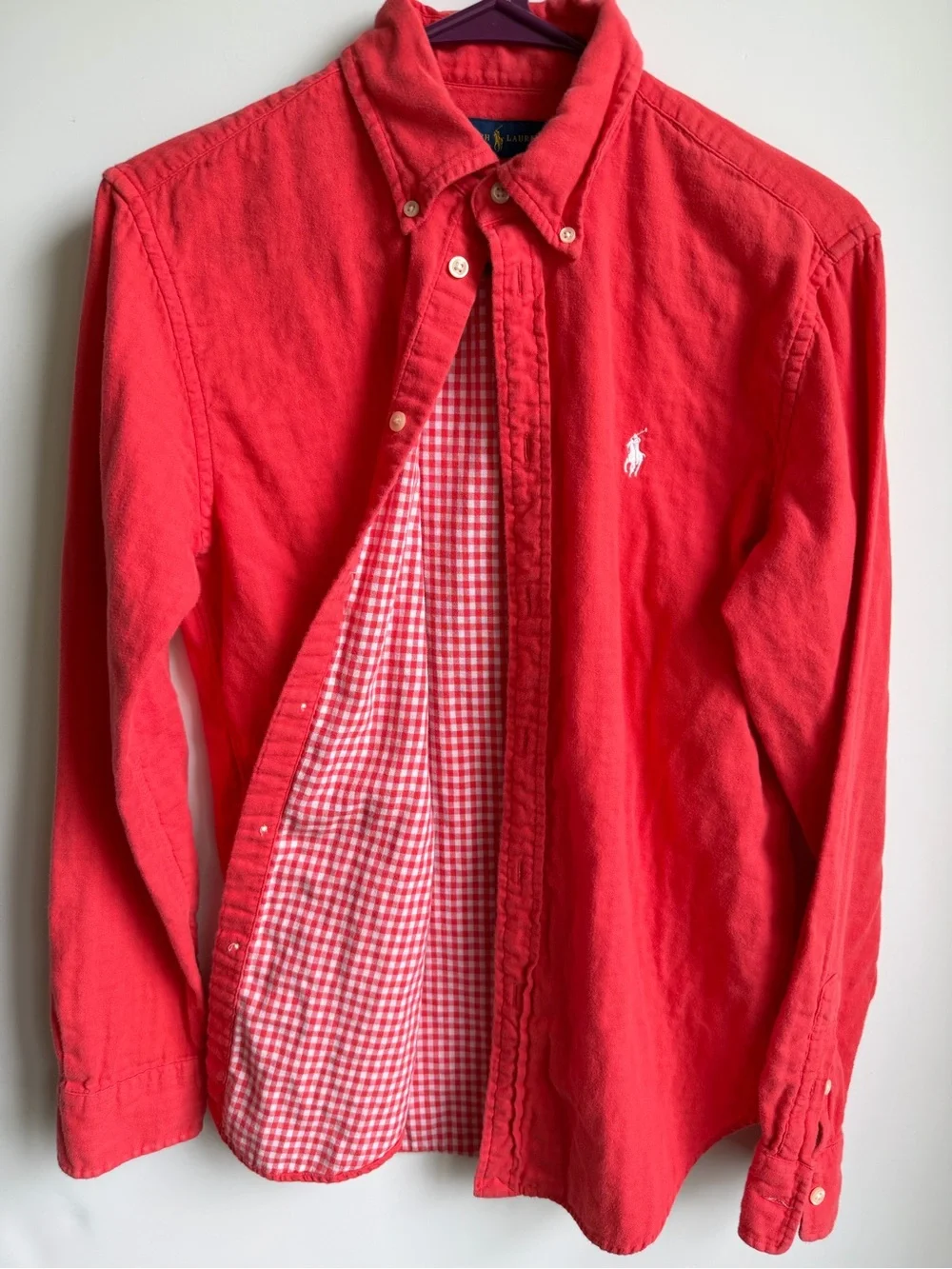 Ralph Lauren 100% Cotton Muslin Button Down Shirt Womens M - Picture 1 of 8